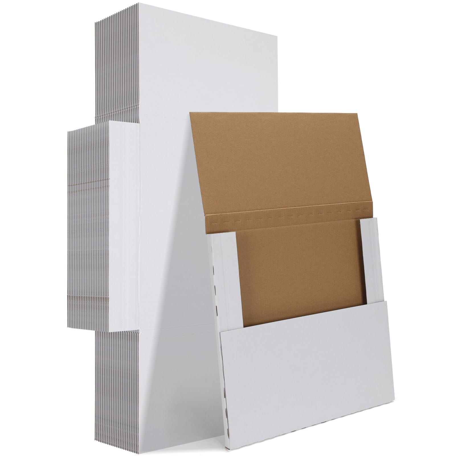 Amazon.com : HORLIMER 12.8x12.8x1 Vinyl Record Shipping Boxes Set